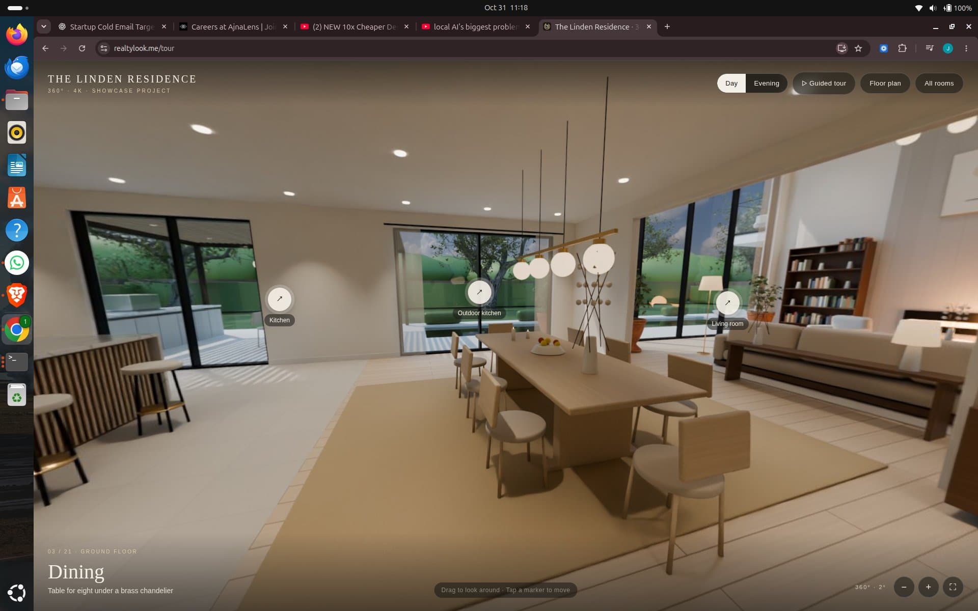 The Linden Residence — Dining & Pool Terrace
